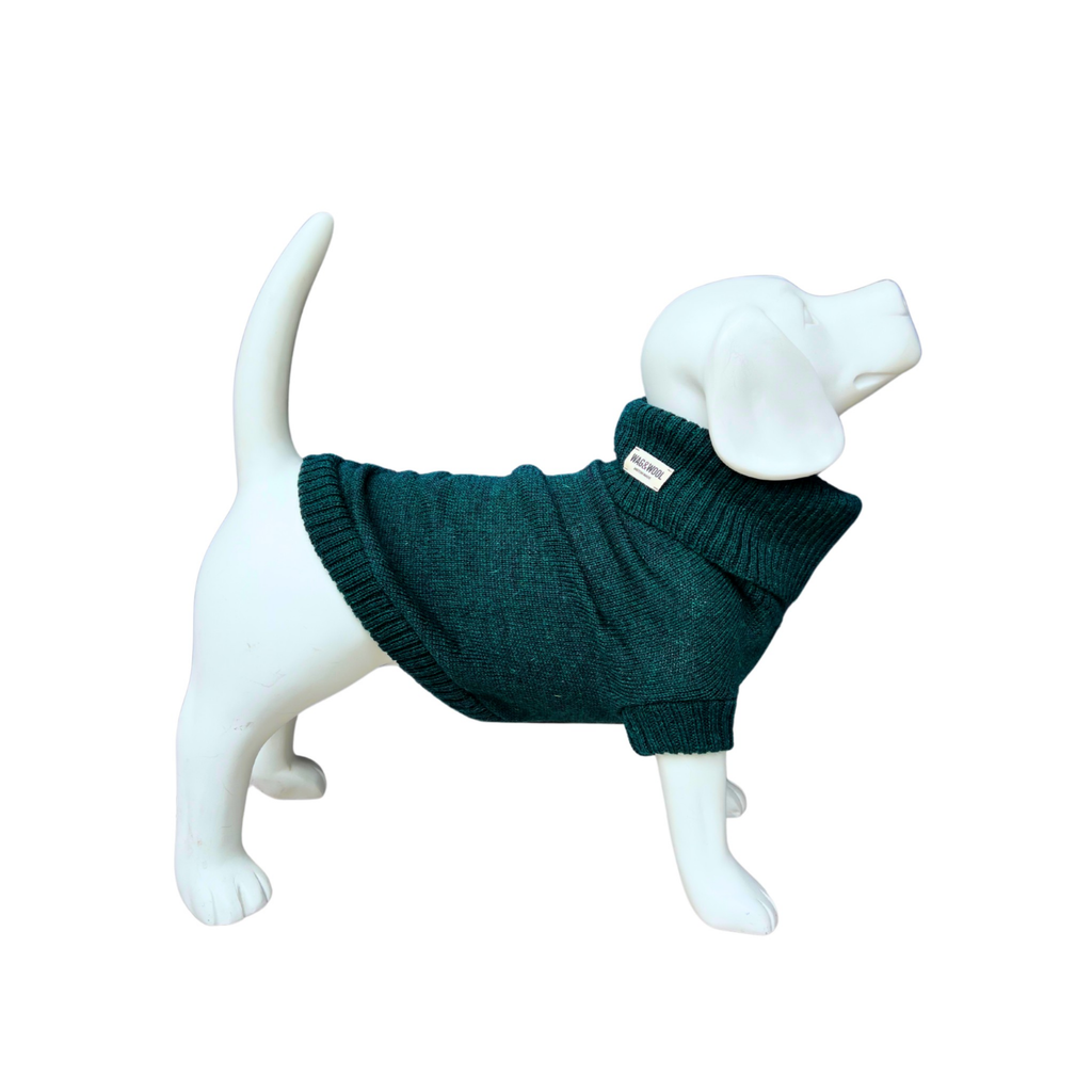 Forest Green British Wool Jumper