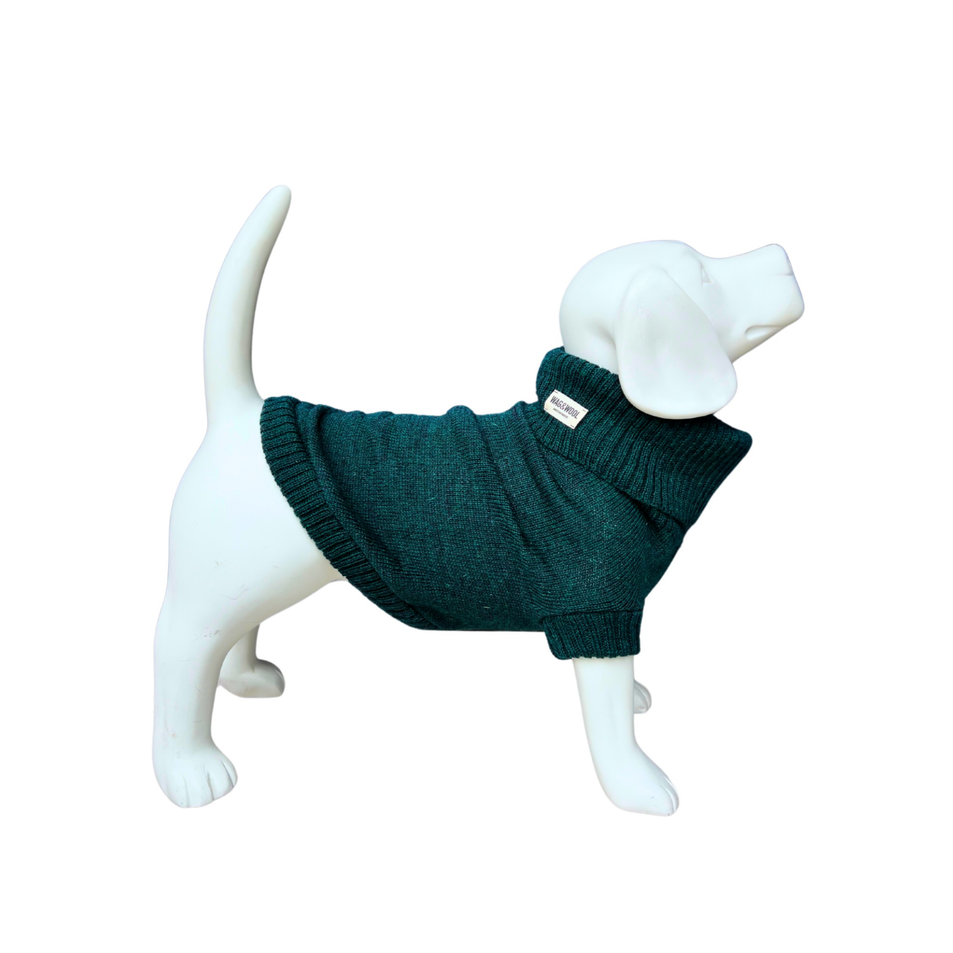 Forest Green British Wool Jumper