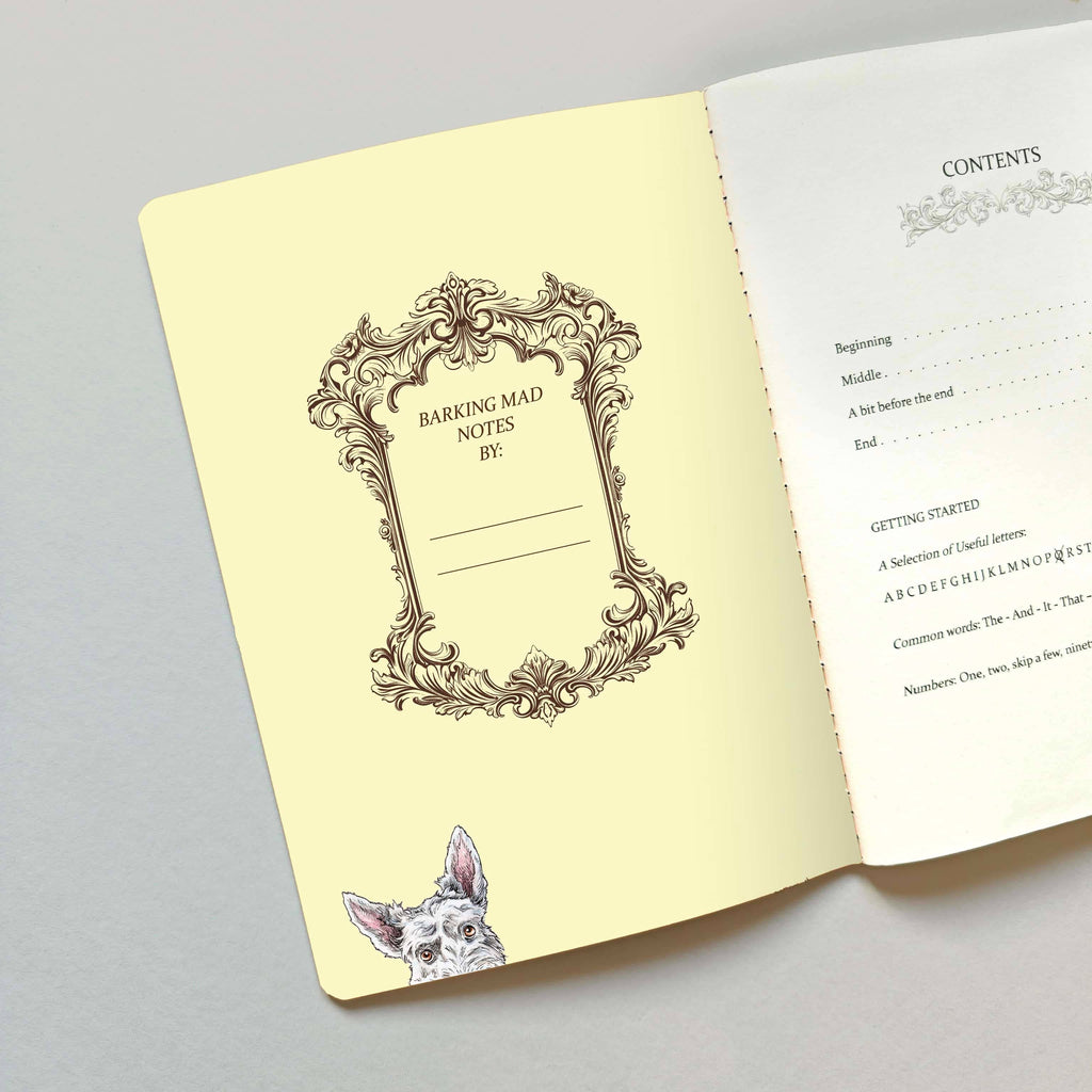 Dog Eared A5 Notebook