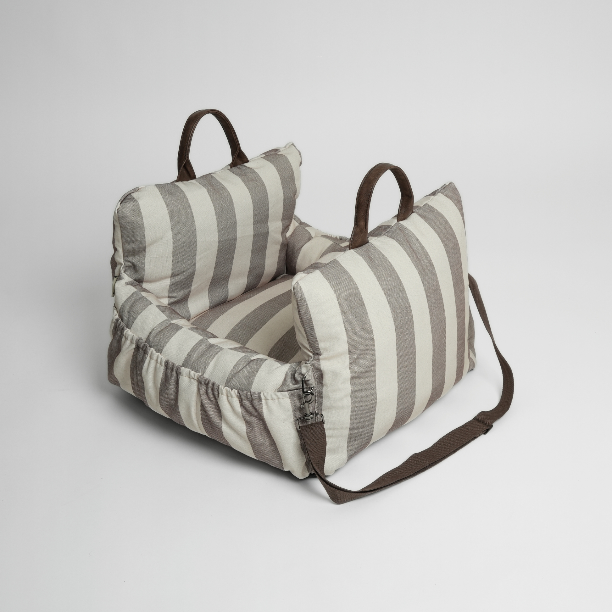 Lara Dog Striped Car Seat