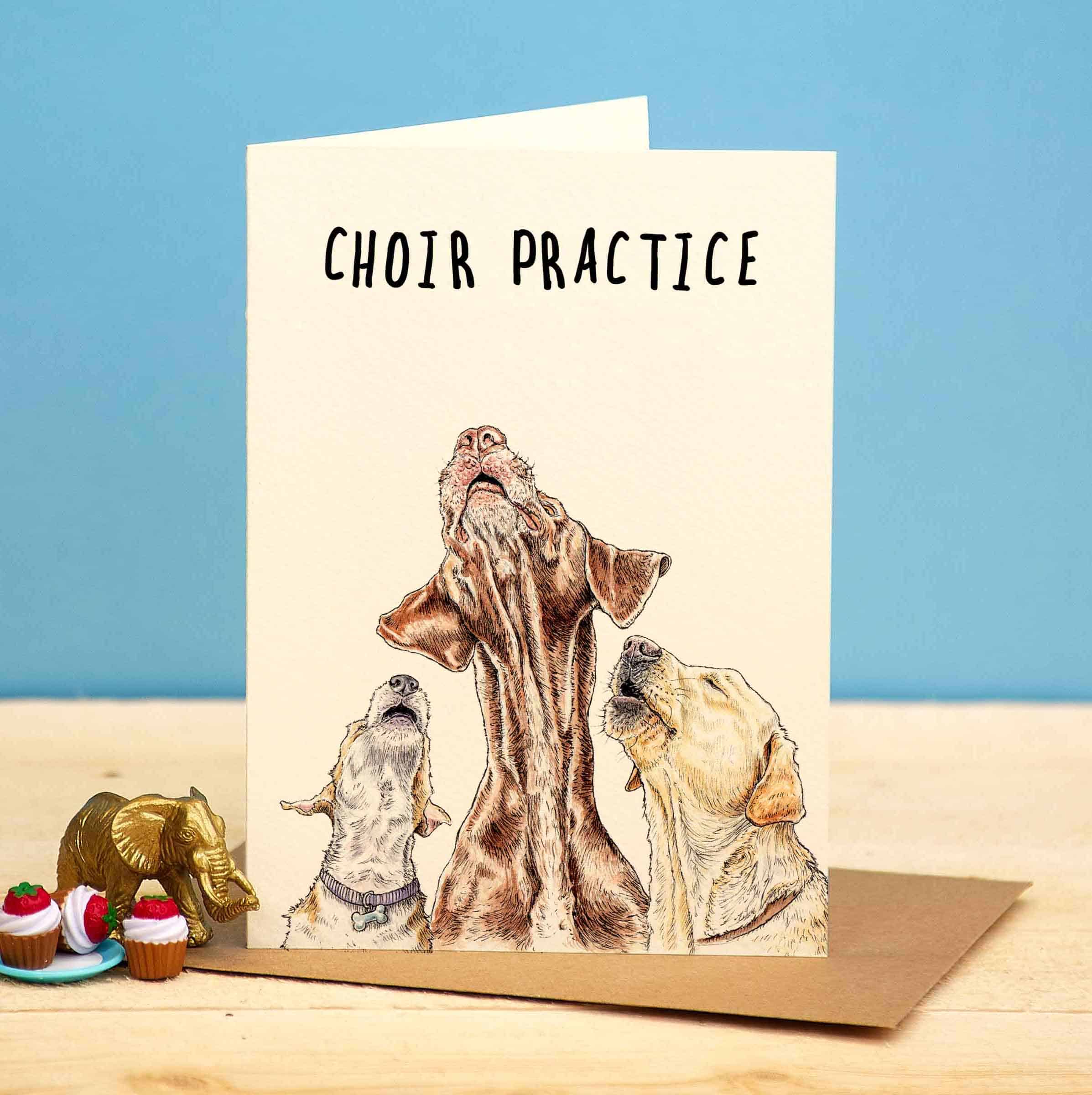 Choir Practice Everyday Card