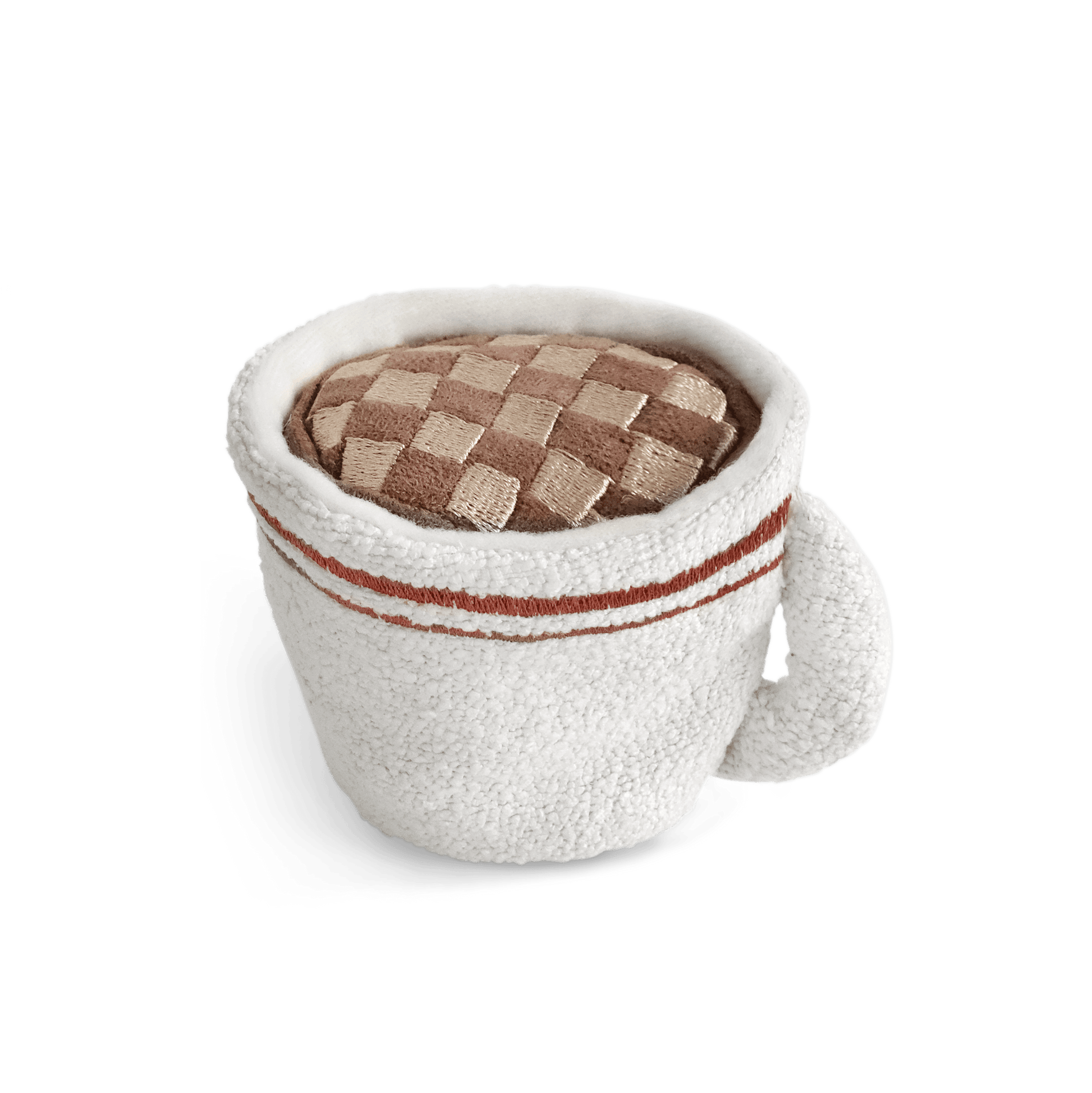 Espresso Pop Enrichment Dog Toy