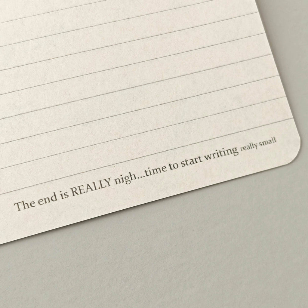 Dog Eared A5 Notebook