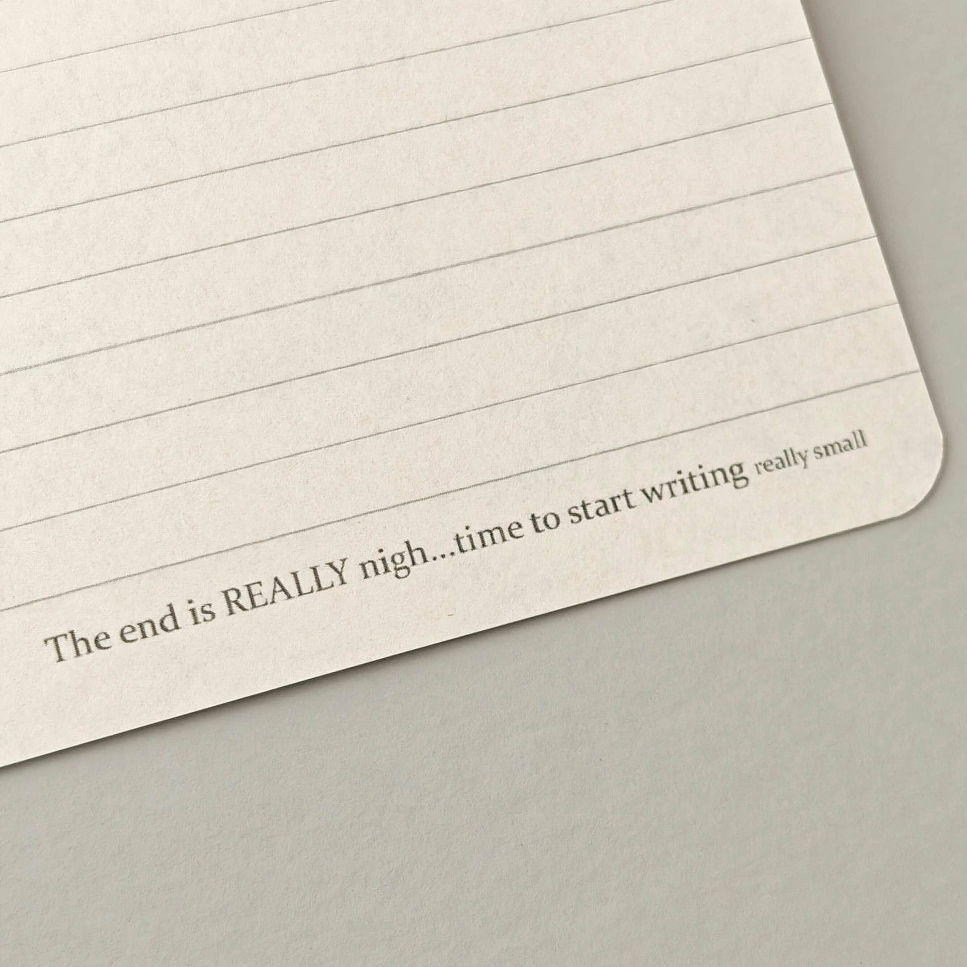 Dog Eared A5 Notebook