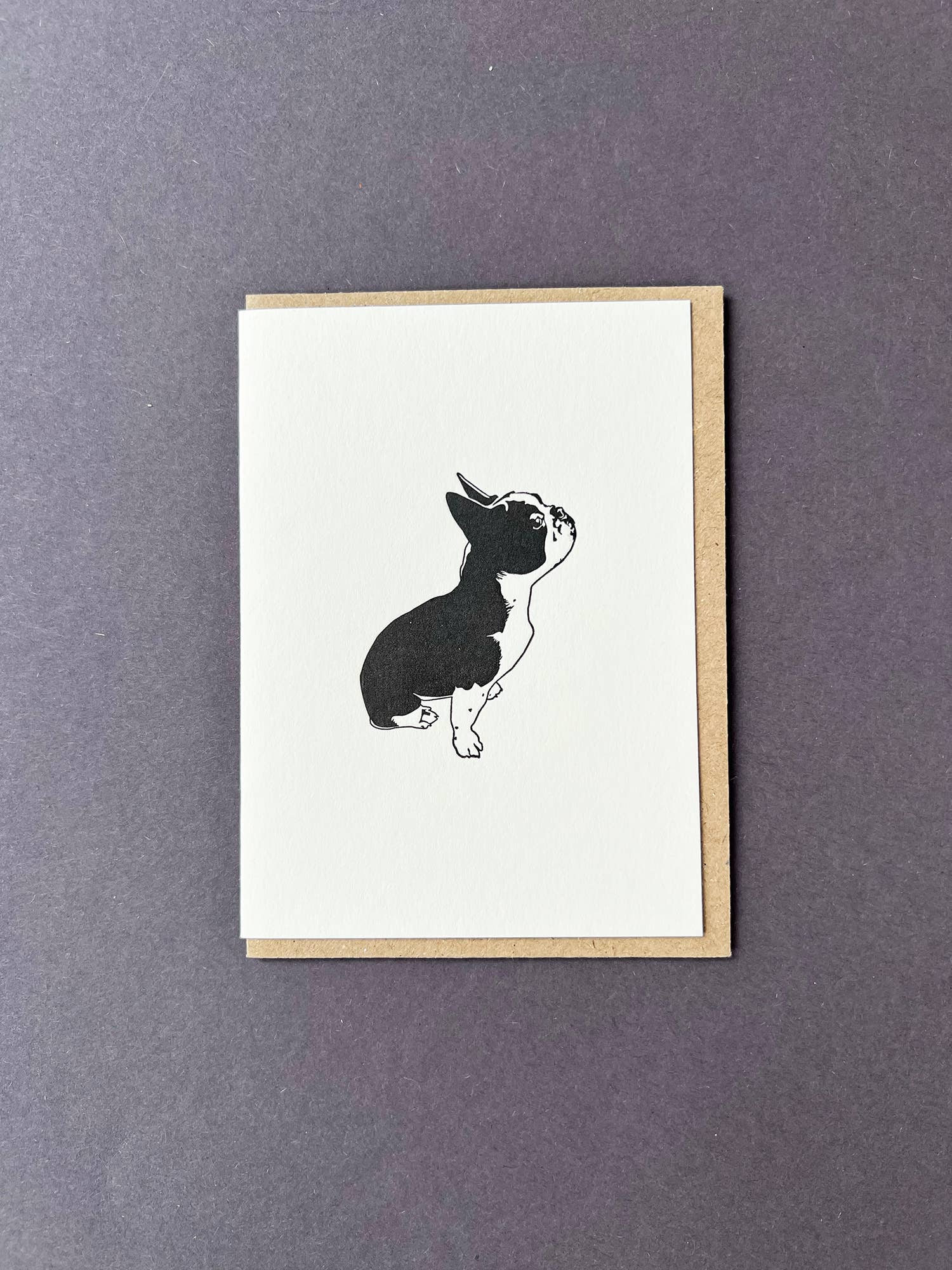 French Bulldog Card