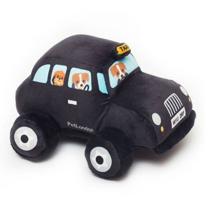 London Taxi British Dog Toy