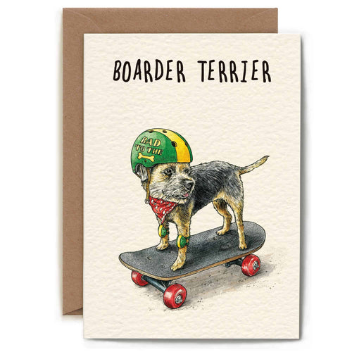 Boarder Terrier Everyday Card