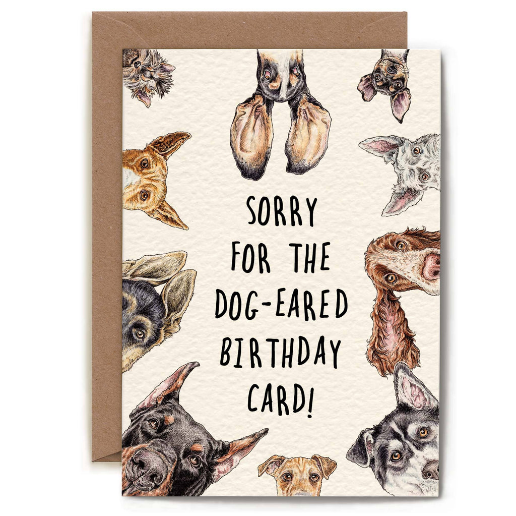 Dog Eared Card - Funny Dog Card - Everyday Card