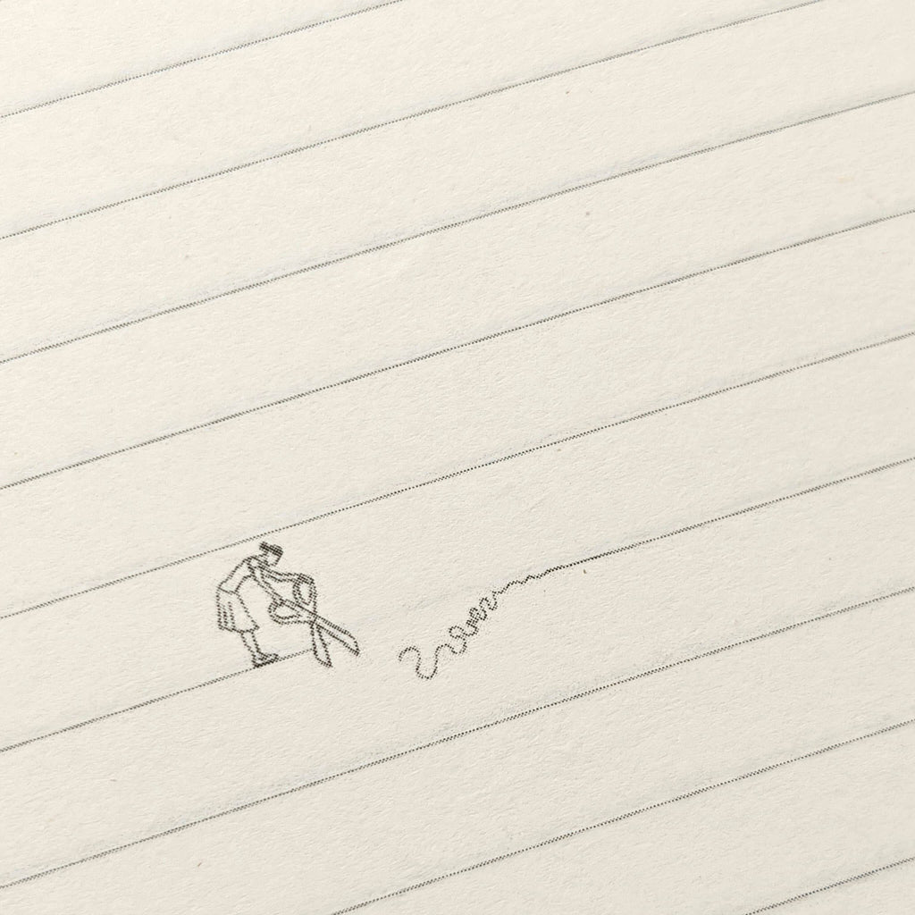 Dog Eared A5 Notebook