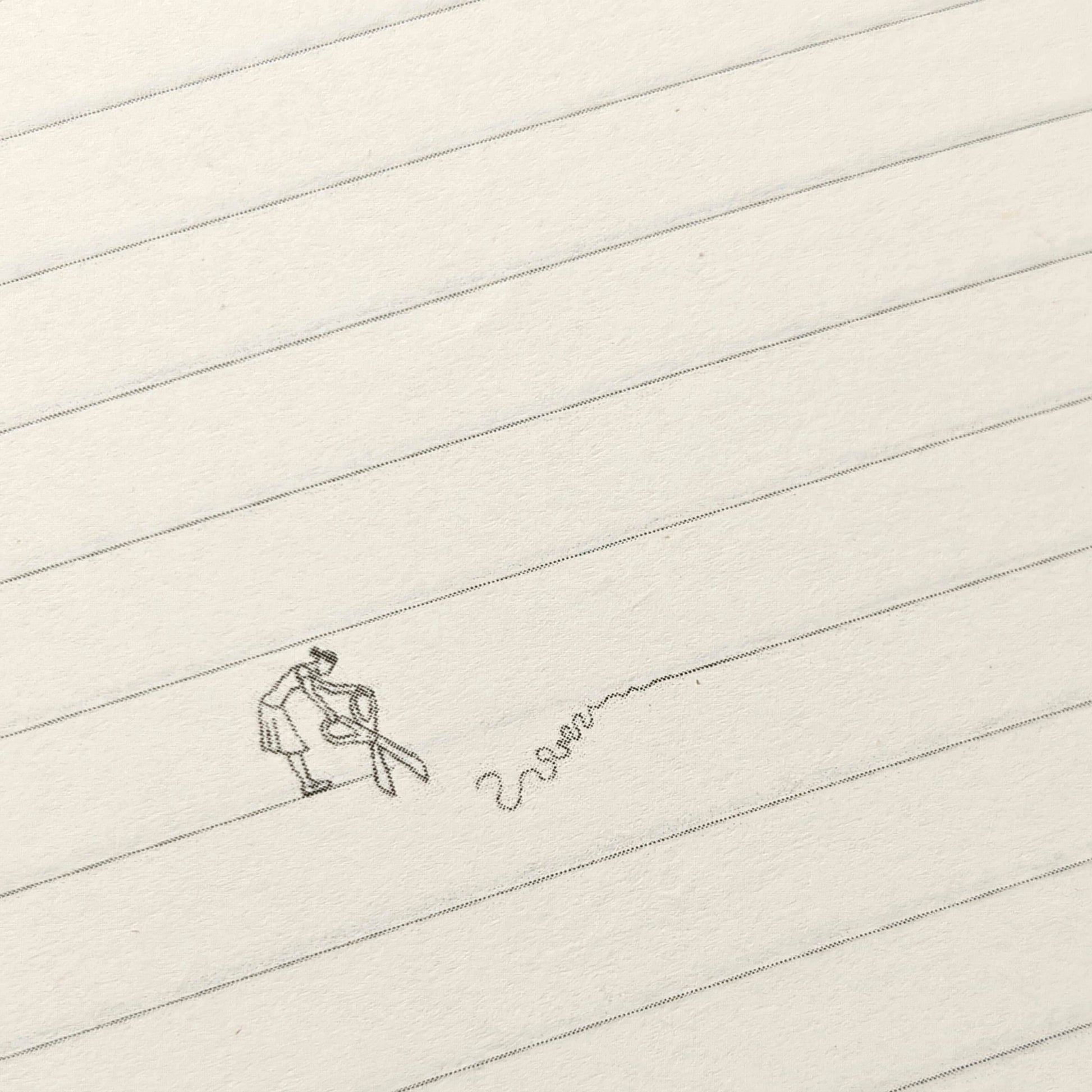 Dog Eared A5 Notebook