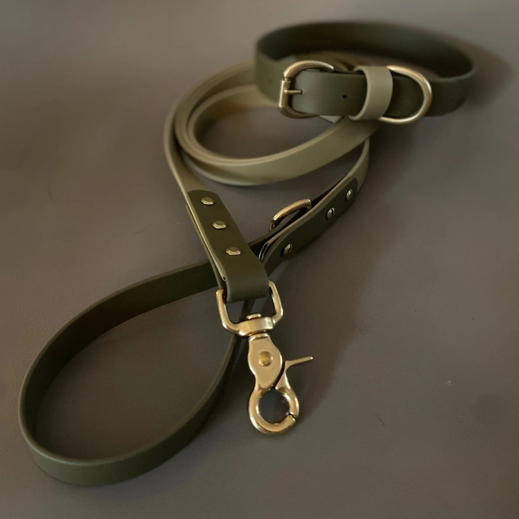 Bentley Olive & Khaki Colour Block Lead