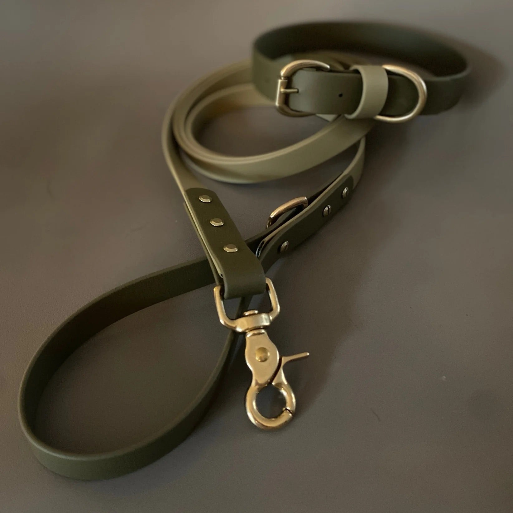 Bentley Olive & Khaki Colour Block Lead