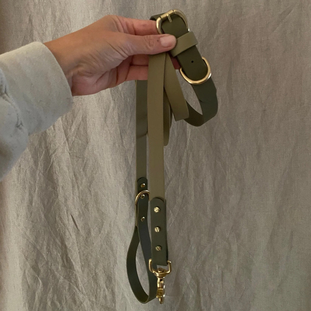 Bentley Olive & Khaki Colour Block Lead