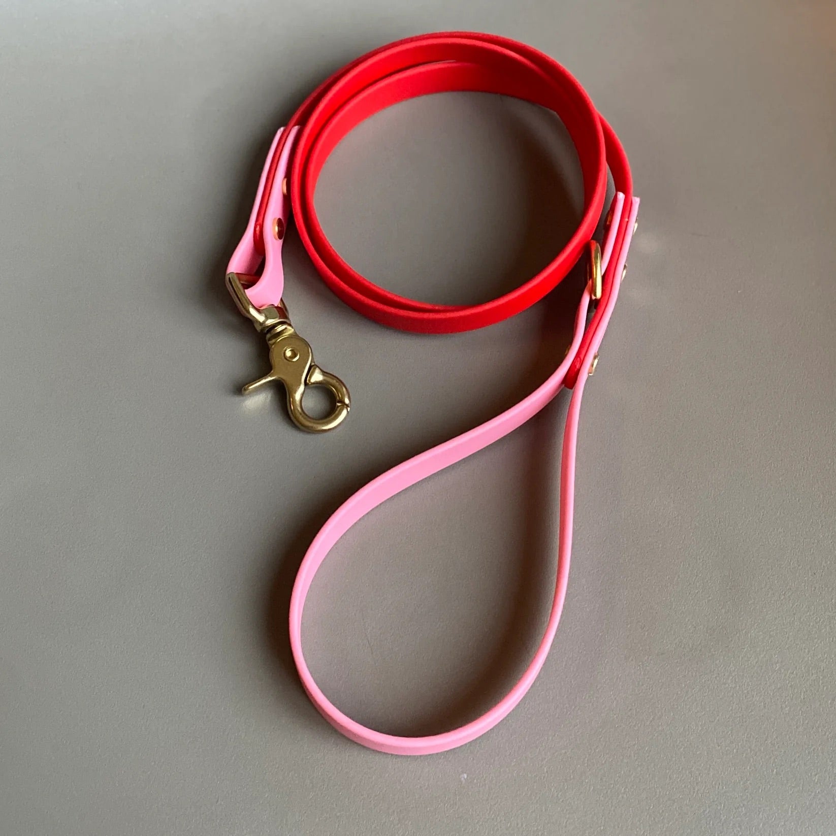 Love Red & Pink Colour Block Lead