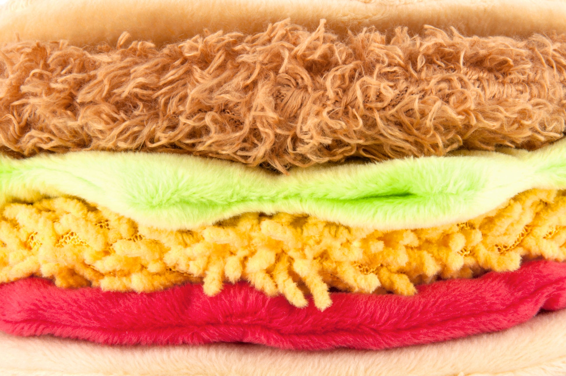 Taco dog toy