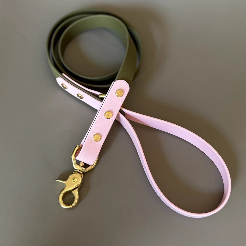 Petra Olive & Pastel Pink Colour Block Lead