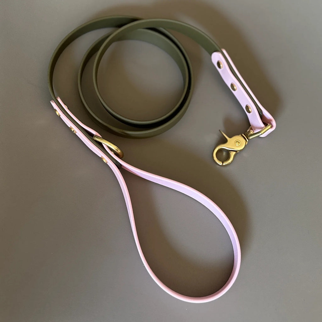 Petra Olive & Pastel Pink Colour Block Lead