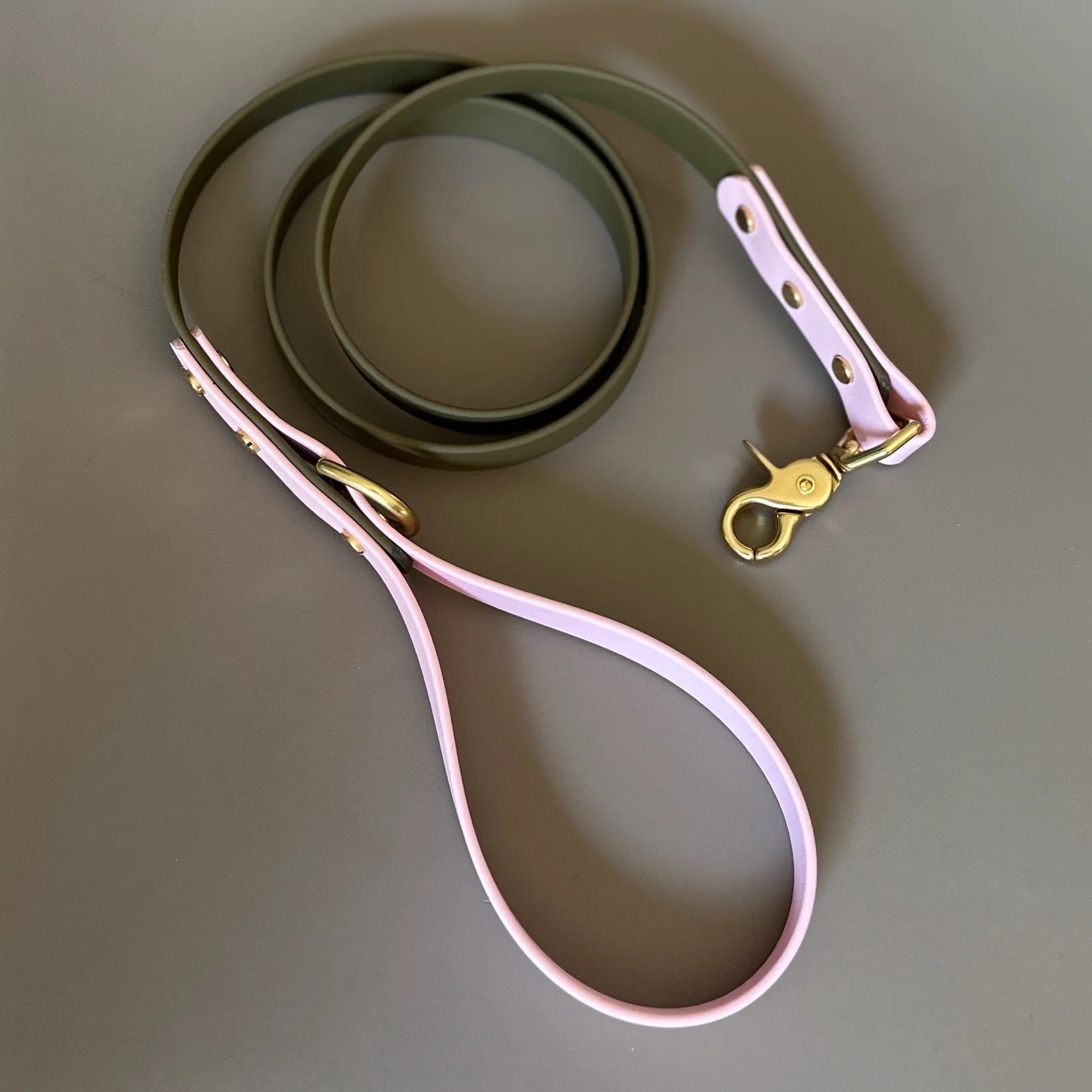 Petra Olive & Pastel Pink Colour Block Lead