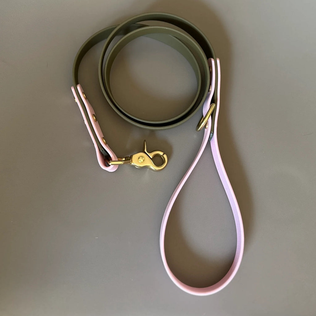Petra Olive & Pastel Pink Colour Block Lead