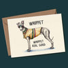 Whippet Card Birthday Card