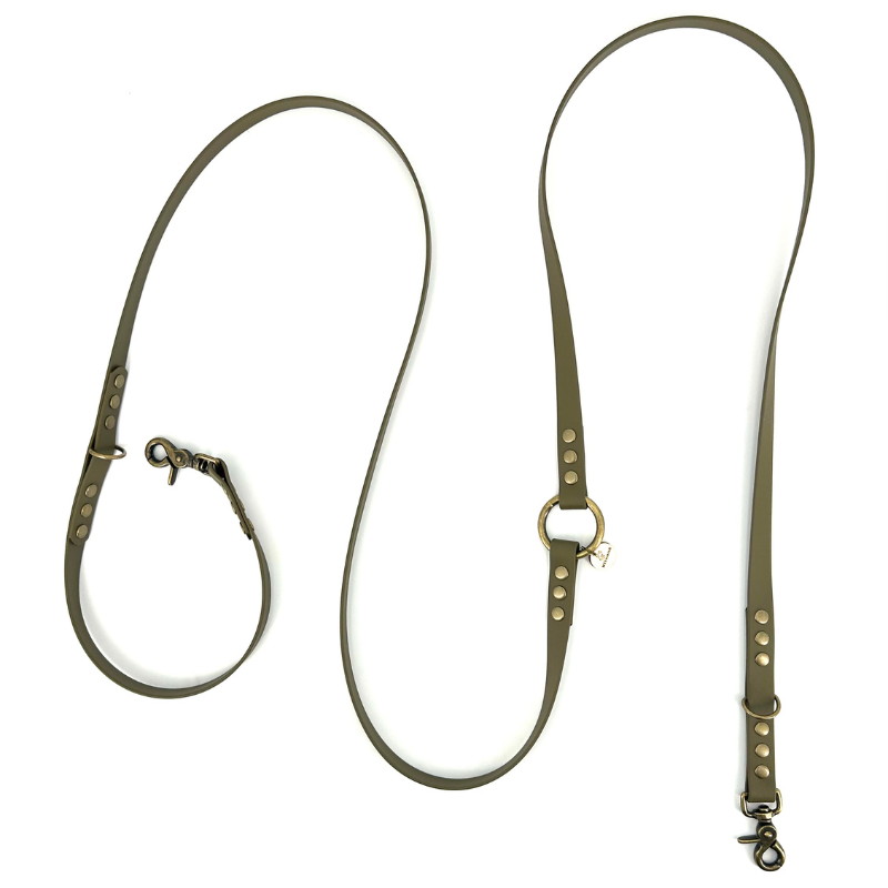 Kitsunē Multiposition dog leash - BioThane®