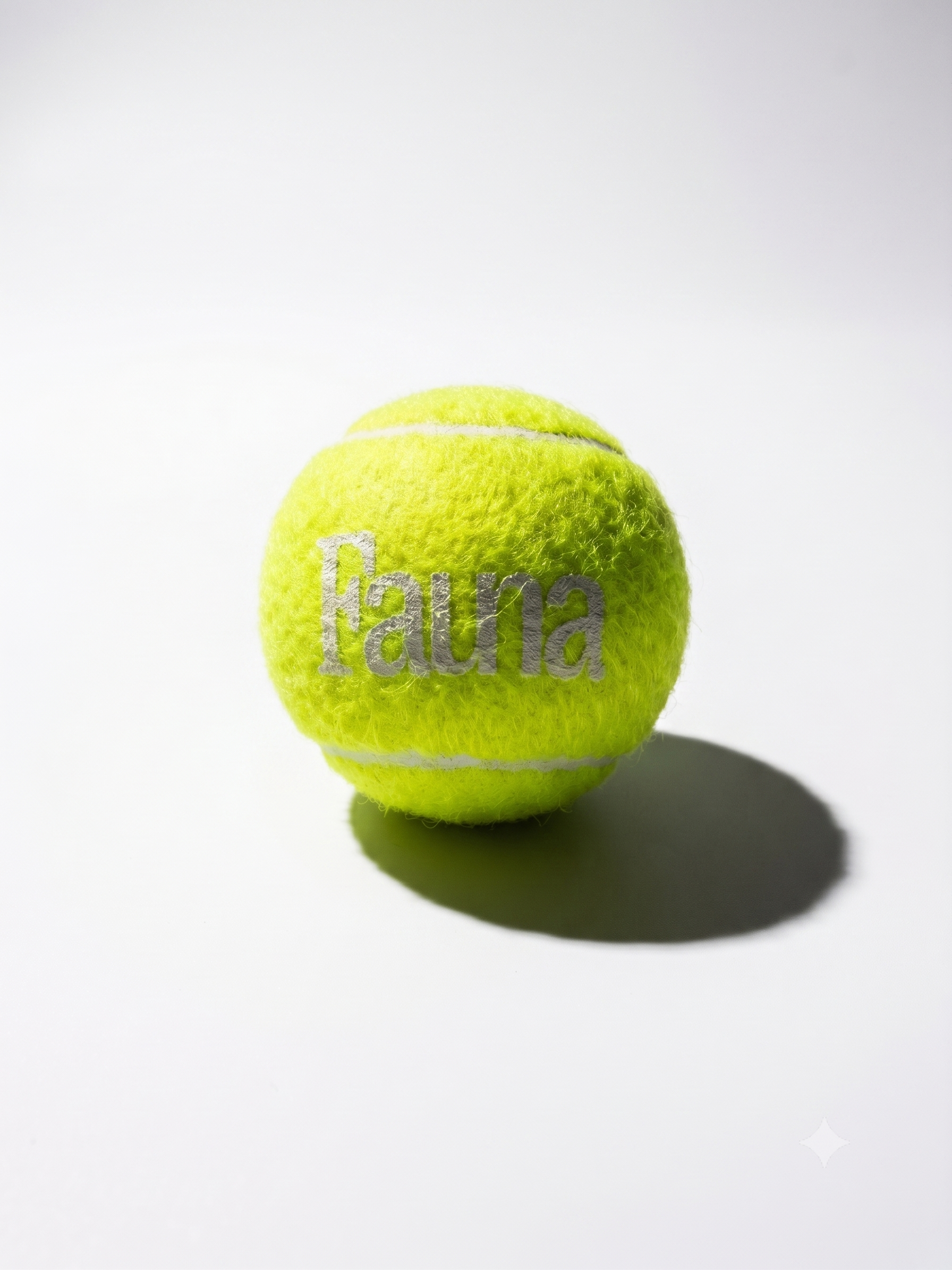 Yellow Tennis Ball with Squeaker